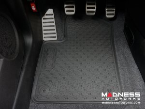 FIAT 500 Floor Mats - All Weather - Rubber - Premium  
